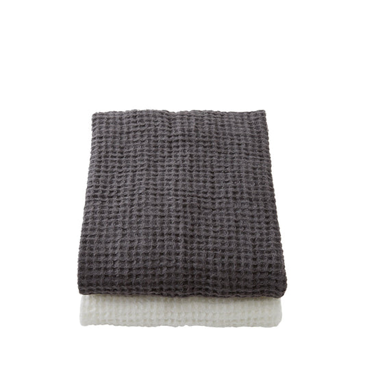 【完売】リネンワッフルフェイスタオル